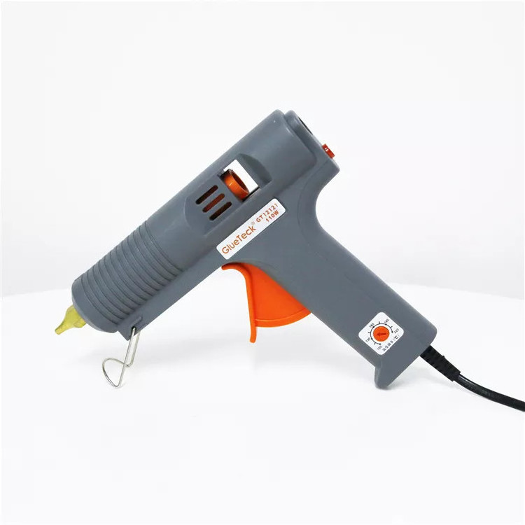 Hair Extension Tools 110W Glue Gun Adjustable Temperature Anti-Drip With Glue Stick High Quality replaceable nozzle