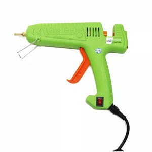 Large Power Glue Gun 400W Professional Green High Temp Hot Melt Glue Gun Stick 11mm Thick Glue Sticks Electrical Power Tool