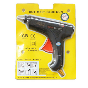 80W Professional High Temp Hot Melt Glue Gun Adhesive Customization Car Repair Heat tool with Glue Sticks