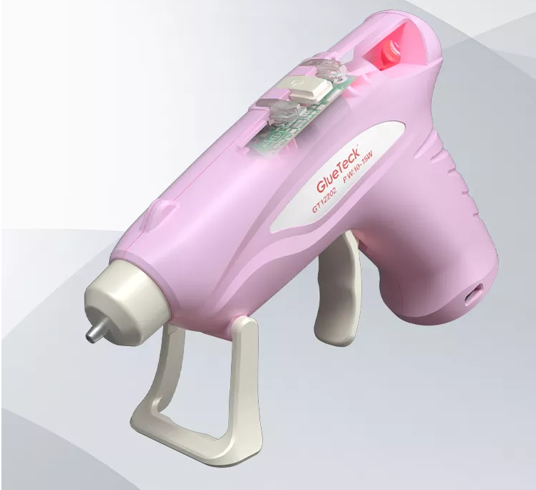 DC 3.7V Factory Glue Gun USB Cordless Battery Powered Pink Glue Gun Silicone Wireless Mini For Kids