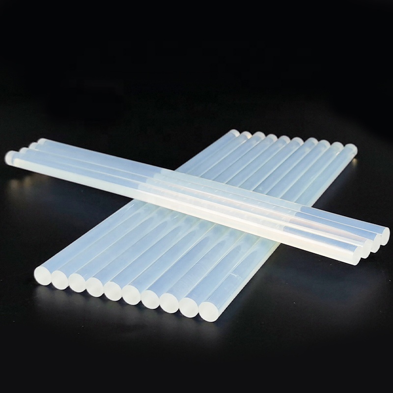 Super Strong Adhesion Transparent Hot Melt Glues Stick Suitable For Sticking Carton Packaging