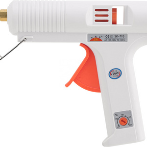 Adjustable temperature 110W hot melt glue gun 11mm diameter white glue gun Industrial dispenser glue gun