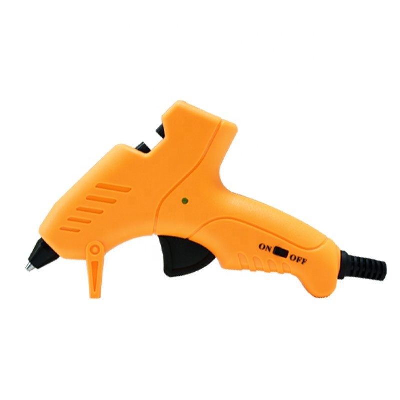 Simple best price corded small size black hot melt glue gun for DIY craft