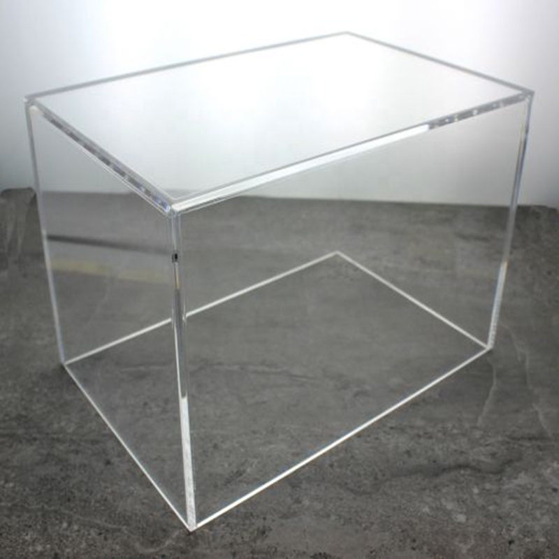 Factory Customized Acrylic Display 5 Side Cube Box