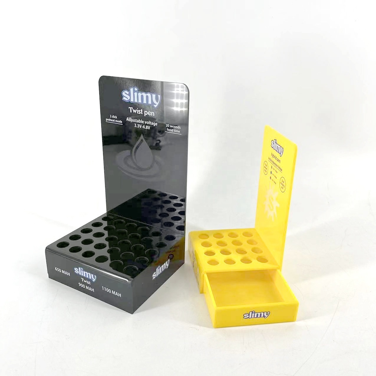 High quality factory good price acrylic display stand for 3C product battery pen acrylic holder