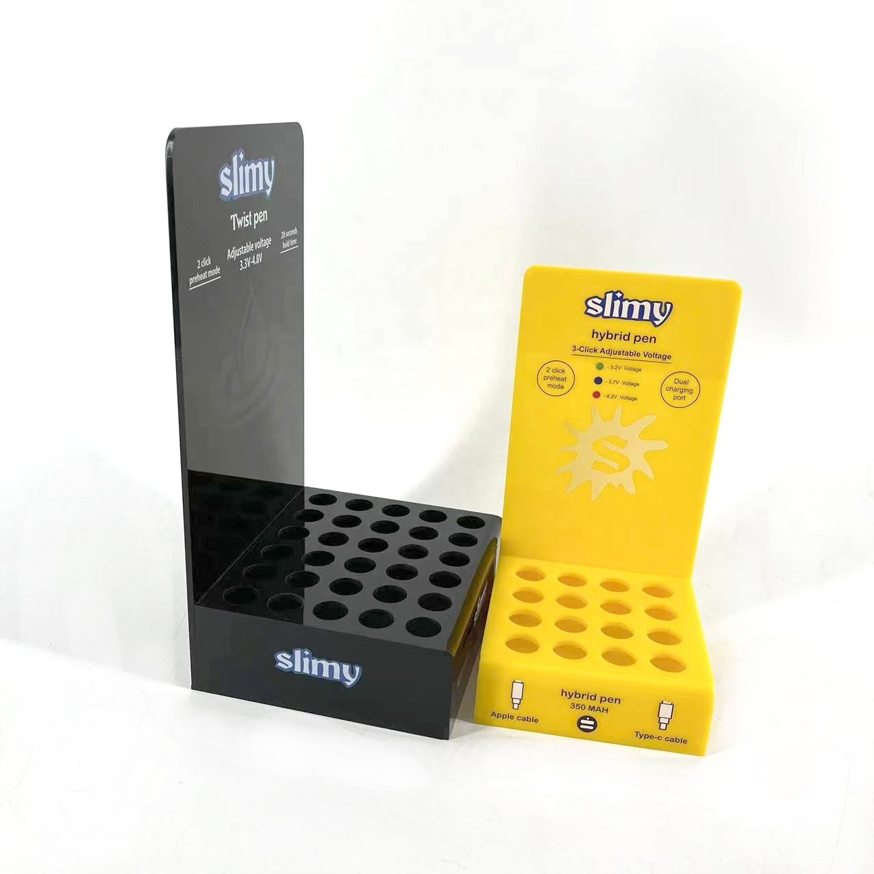 High quality factory good price acrylic display stand for 3C product battery pen acrylic holder