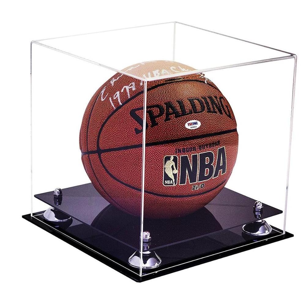 Factory Directly customized Deluxe Acrylic  Display Box collection Basketball holder