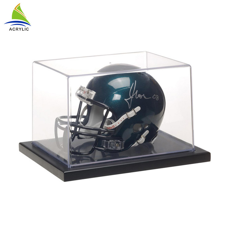 Shopping High Quality Football Custom Acrylic Box Display Store Stand