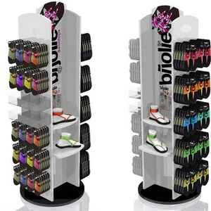 Wholesale Custom Acrylic Rotating Display Stand Acrylic Display  Hinging Pegs Rack