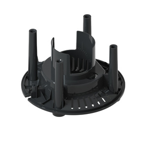 custom black plastic metal ABS POM material injection cnc machine rapid prototyping parts model mould