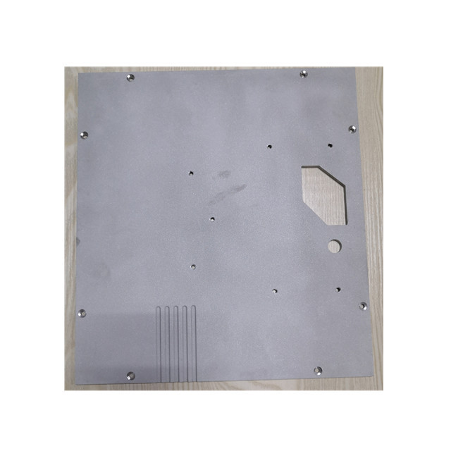 sand blasting surface treatment metal aluminum parts rapid prototype