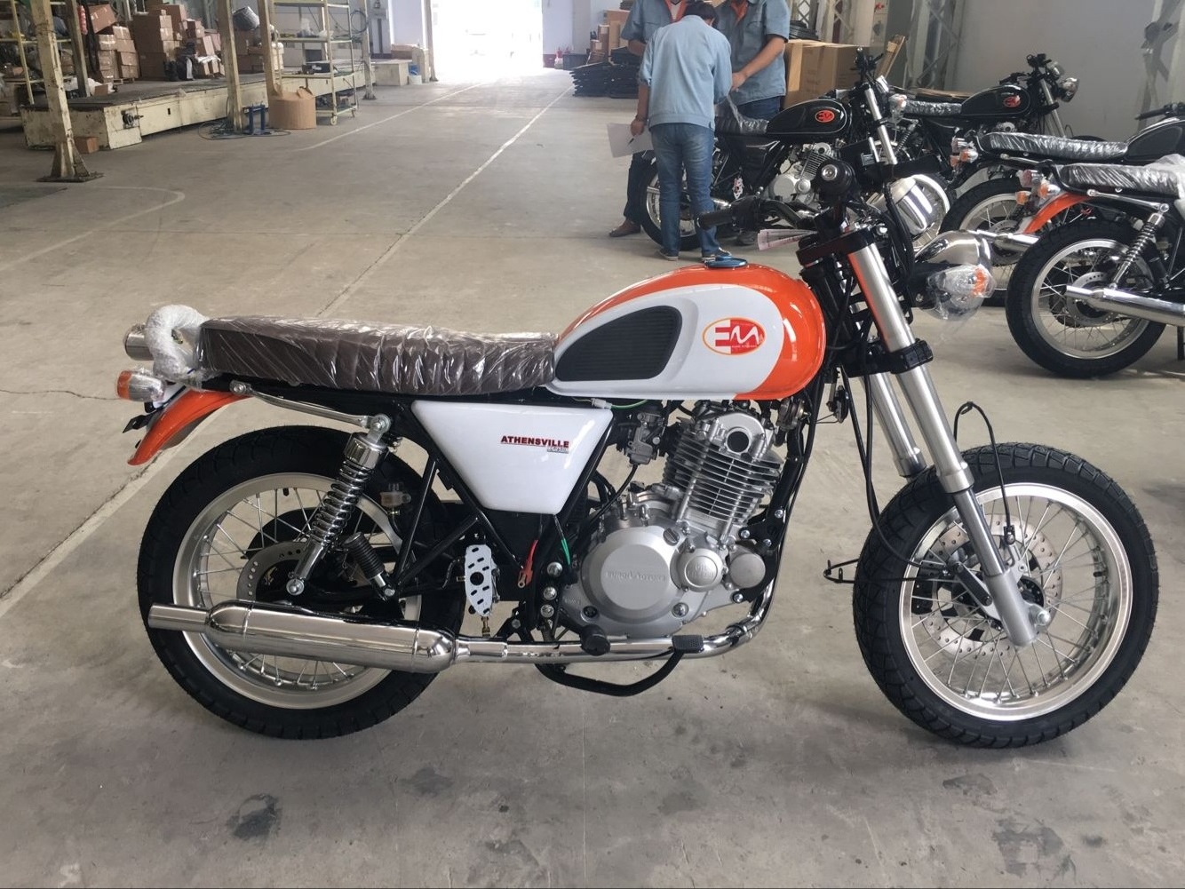 250cc classic/retrostyle motorcycle