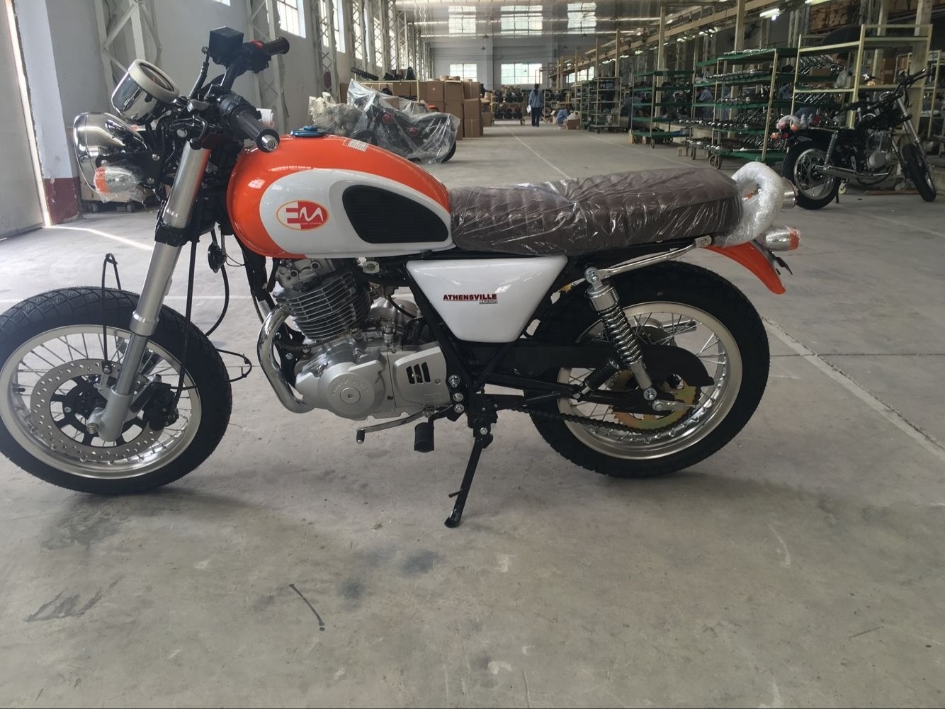 250cc classic/retrostyle motorcycle