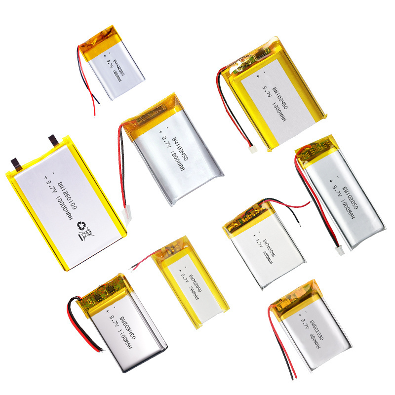 553640 rechargeable lithium ion polymer Lipo 3.7V 850mAh li-ion polymer battery for GPS tracking