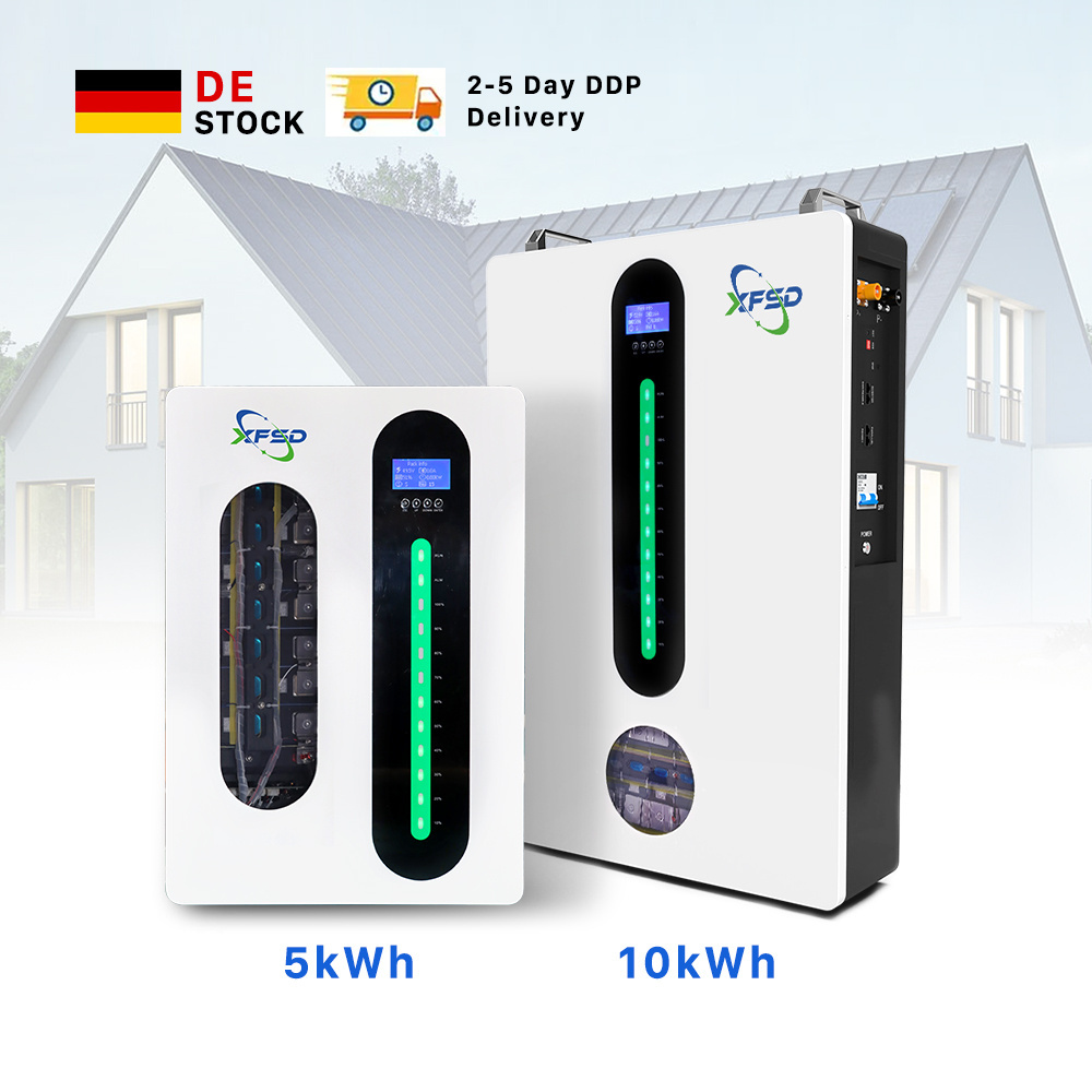 HTE 6000 Cycles 80% Dod Lifepo4 Power Wall Lithium batterie solaire lithium 200ah 48V 51.2V 100ah 5kwh Powerwall Battery