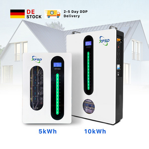 HTE 6000 Cycles 80% Dod Lifepo4 Power Wall Lithium batterie solaire lithium 200ah 48V 51.2V 100ah 5kwh Powerwall Battery