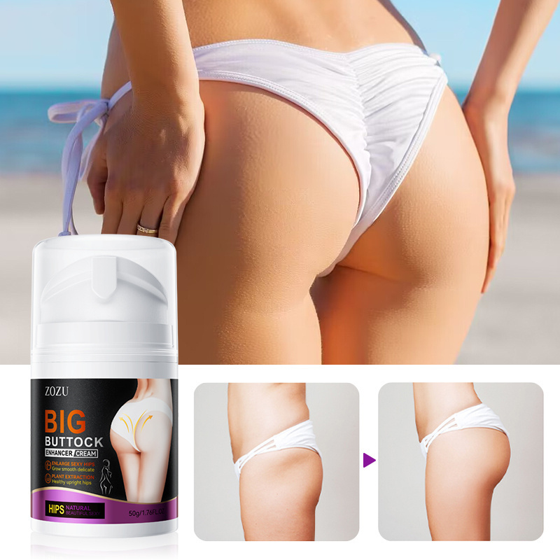 ZOZU Butt Enlarging Cream Herbal Buttock Hip Lift up Enlargement Cream Lift Tighten Firming Fast Results Butt Enhancement Cream