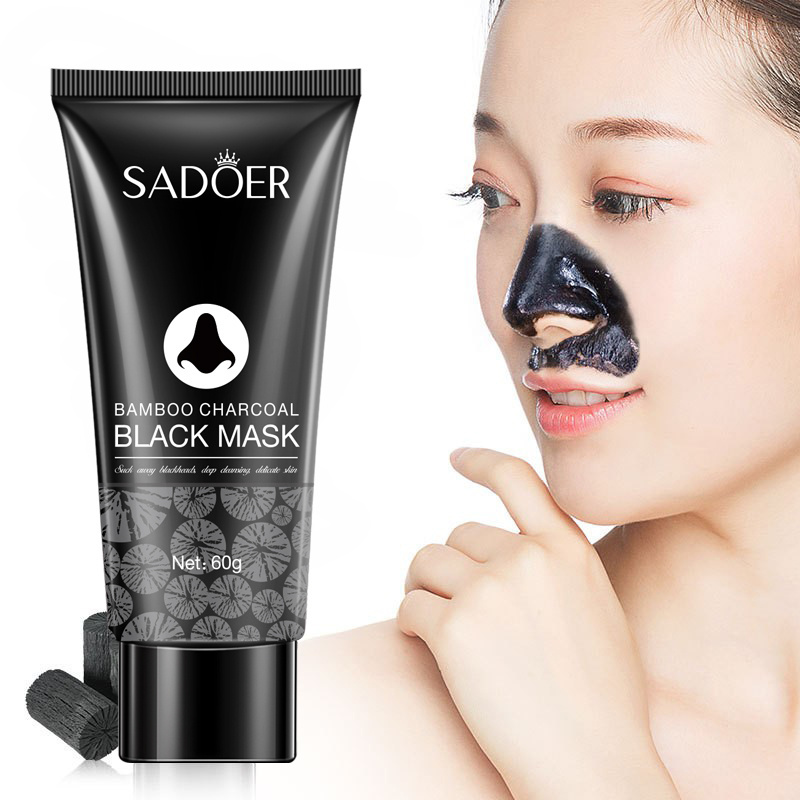 Natural Organic Bamboo Charcoal Black Head Remover Nose Mask face Pore cleaning acne T-zone care Beauty skincare products