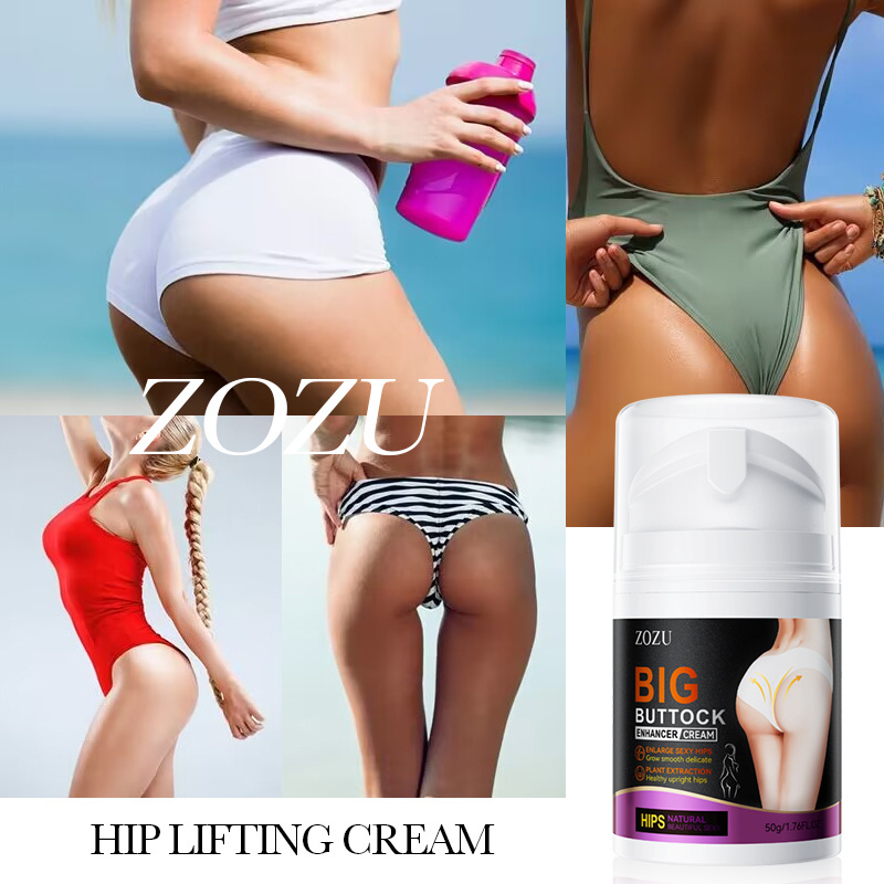 ZOZU Butt Enlarging Cream Herbal Buttock Hip Lift up Enlargement Cream Lift Tighten Firming Fast Results Butt Enhancement Cream