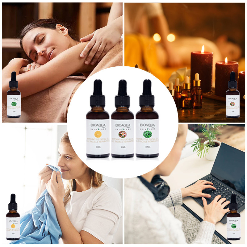 BIOAQUA Custom Organic Mint Oil Relax Body Relieve Fatigue Gua Sha Love Sexy Massage Oil Jojoba Seeds Vitamin C Essential Oil