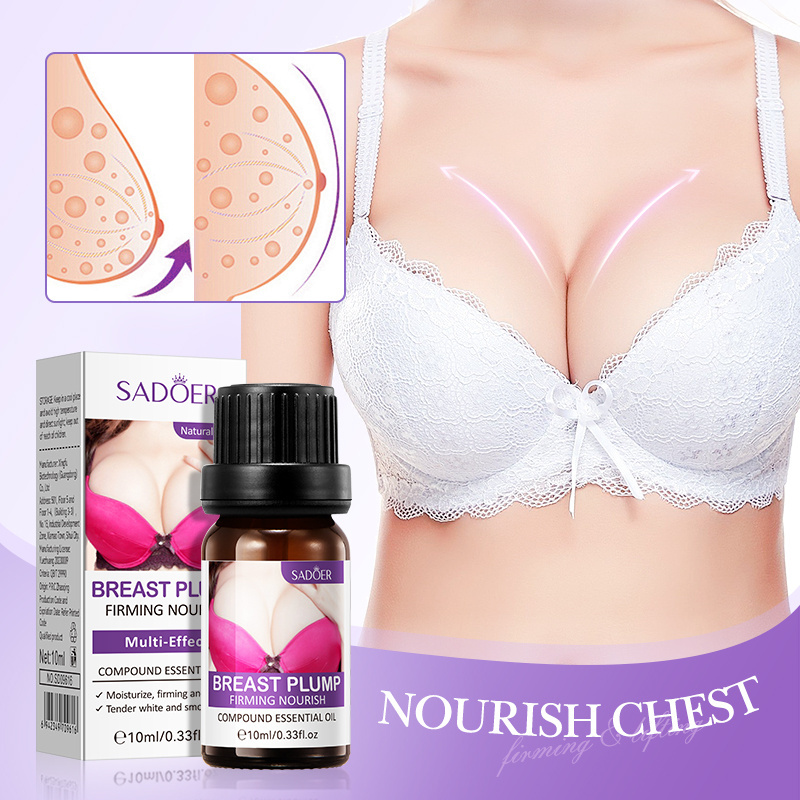 OEM Private Label Herbal Boobs Essential Oil Breast Enlargement Serum Breast Enhancement Massage Essential Oil