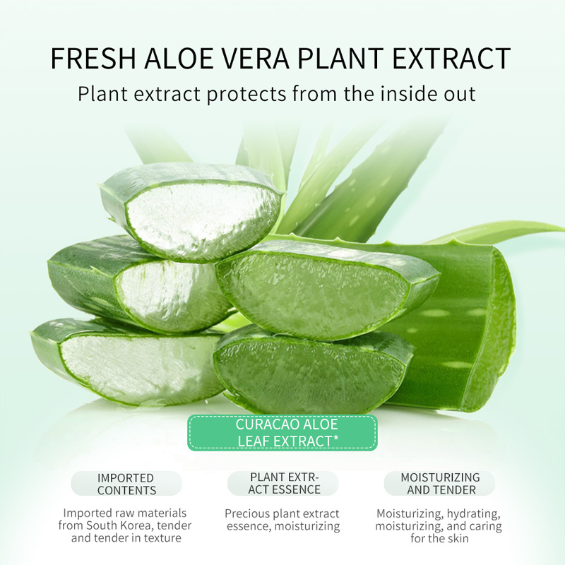 Korean Aloe vera Plant extract smooth Moisturizing Body milk natural oats Brightening whitening Body lotion for Dry black skin