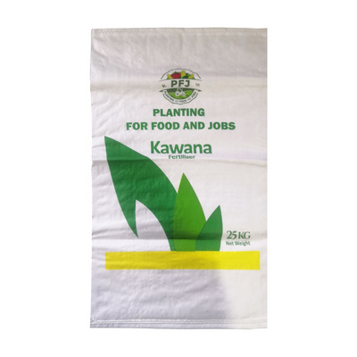 Rice Bag 25Kg Plastic Sand Cement Packaging Bags Poly PP Woven Sacks For Chemical Fertilizer