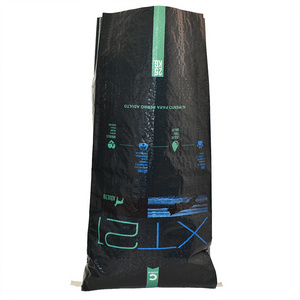 hot sale plastic pp woven charcoal packaging bag for silage