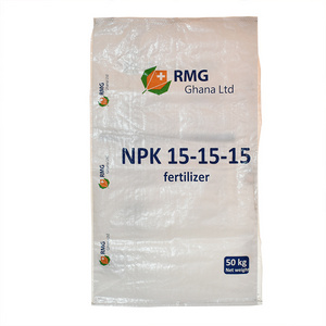 China Factory Customized 25kg pp woven bag for mining industrial chemistry