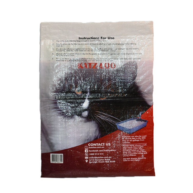 Polypropylene woven deer feed bag pp bags 25kg 50kg 50lb dog food/pet food/animal feed packaging bag