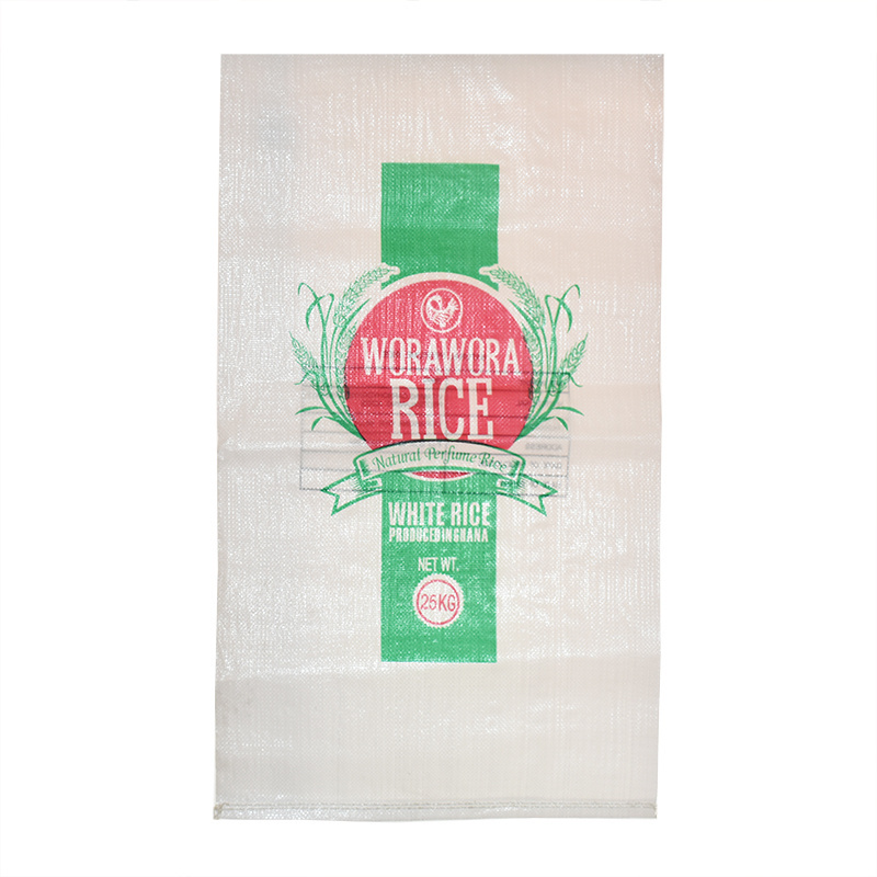 China Wholesale 50kg 50lb 100kg Saco Poly Plastic PP Woven Sacks New Empty Rice Bag