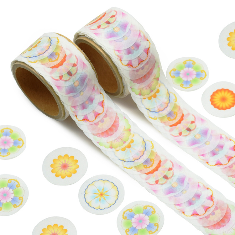 low MOQ 50 rolls Decorative DIY Washi Sticker Washi Tape Set Masking Tape Scrapbook Decorative Paper Adhesive