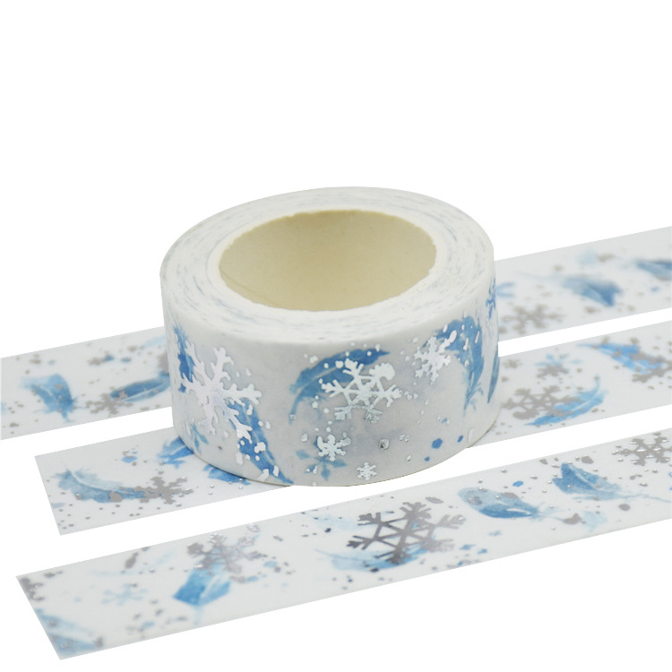 Holographic foil adhesive Washi tape masking bangladesh japanese cartoon washi masking tape