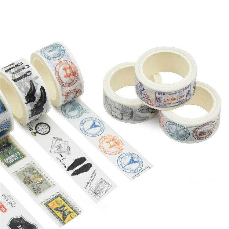 Custom Design Washi Tape Guangdong China Manufacturer Supplies Creative Products Stationery