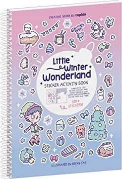 Release paper Side by Side Activity Book Design Sticker Books for Kids Reusable sticker book