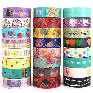 Printing colored cartoon kawaii decoration custom washi tape