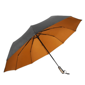 Promotional  Chinese Hand Free Portable Foldable Cheap Black Luxury Umbrella Decoration