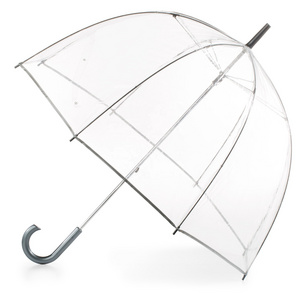 Wholesale Cheap Pvc Custom Printing Rain Straight Fashion Transparent Clear Umbrella