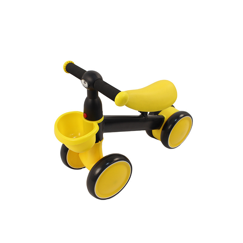 Baby Balance Bike 10-24 Months Kids Toys Toddler Children Walker Baby Walker 4 Wheel Cycle Baby Balance Bike For Kids