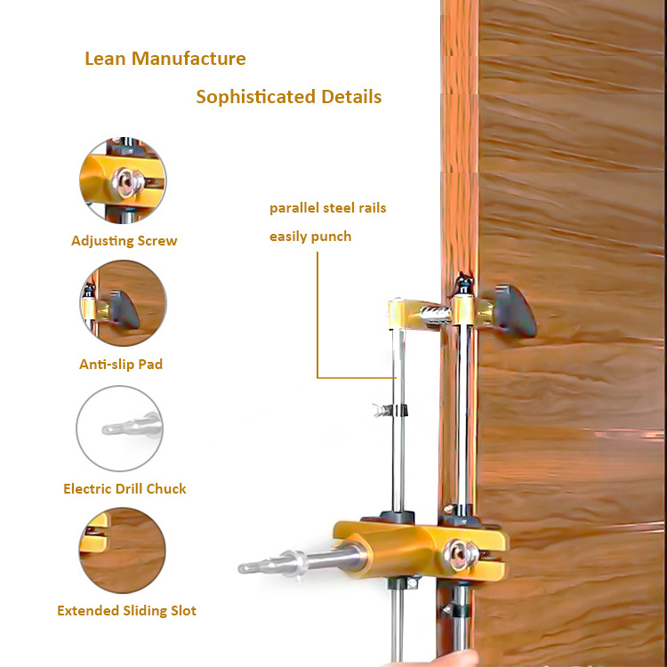 New Arrival Quick Open Kit Wood Door Lock Jig Fitting Mortice Picking Tools Unlock Hole Door Tools