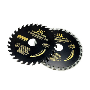 WISDOM Tools Carbon Steel Saw Blades Fast Cutting Round Disc With Heat Treatment 110mmx20mmx30T Circular Saw Blade