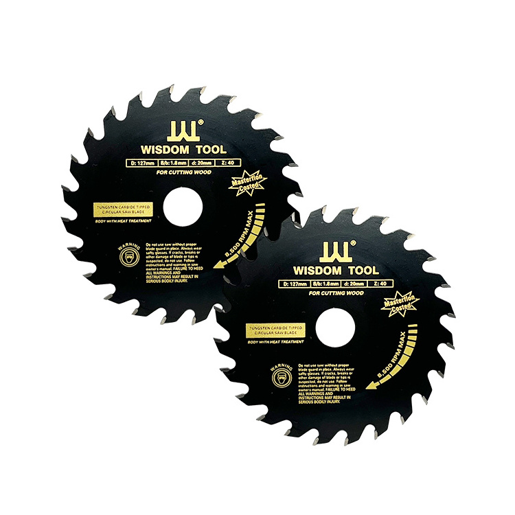 WISDOM Tools Carbon Steel Saw Blades Fast Cutting Round Disc With Heat Treatment 110mmx20mmx30T Circular Saw Blade