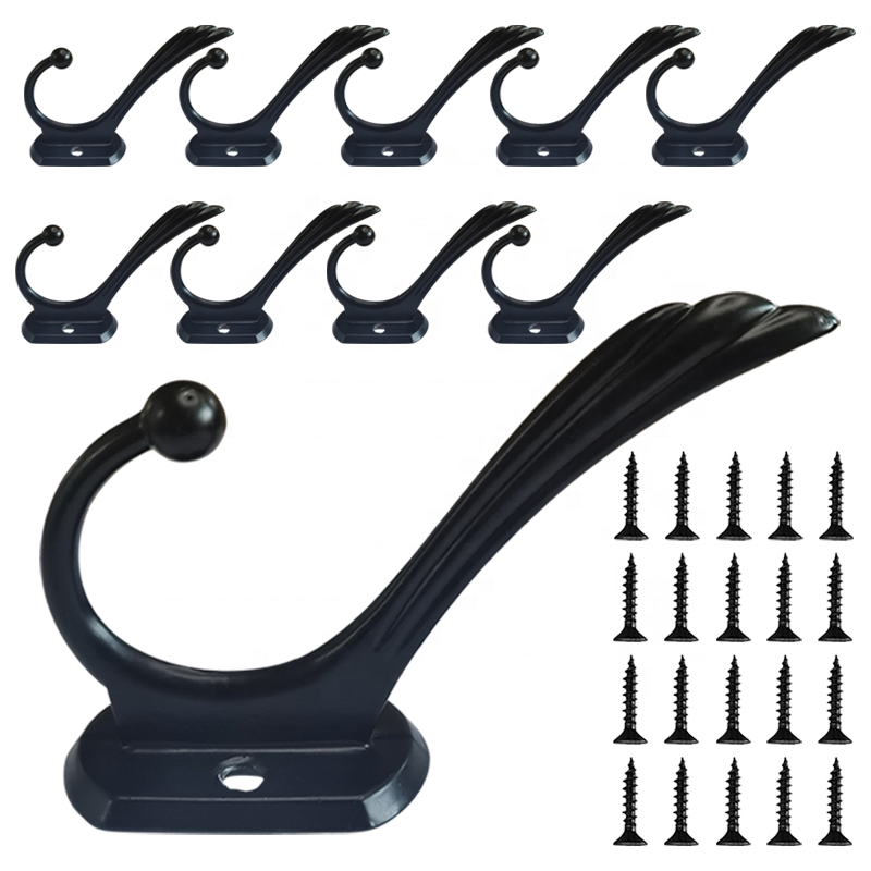 Wall-mounted wing decorative hooks, modern style decorative coat hooks