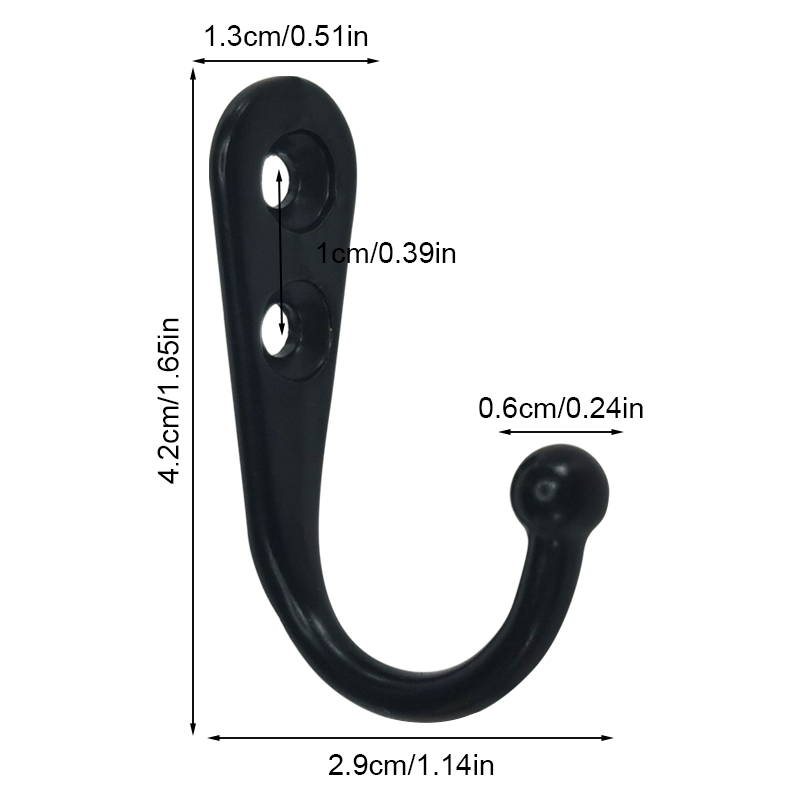 Wholesale Wall Shower towel Hook for Kitchen and Bathroom Self garment coat metal over door Hooks decorative