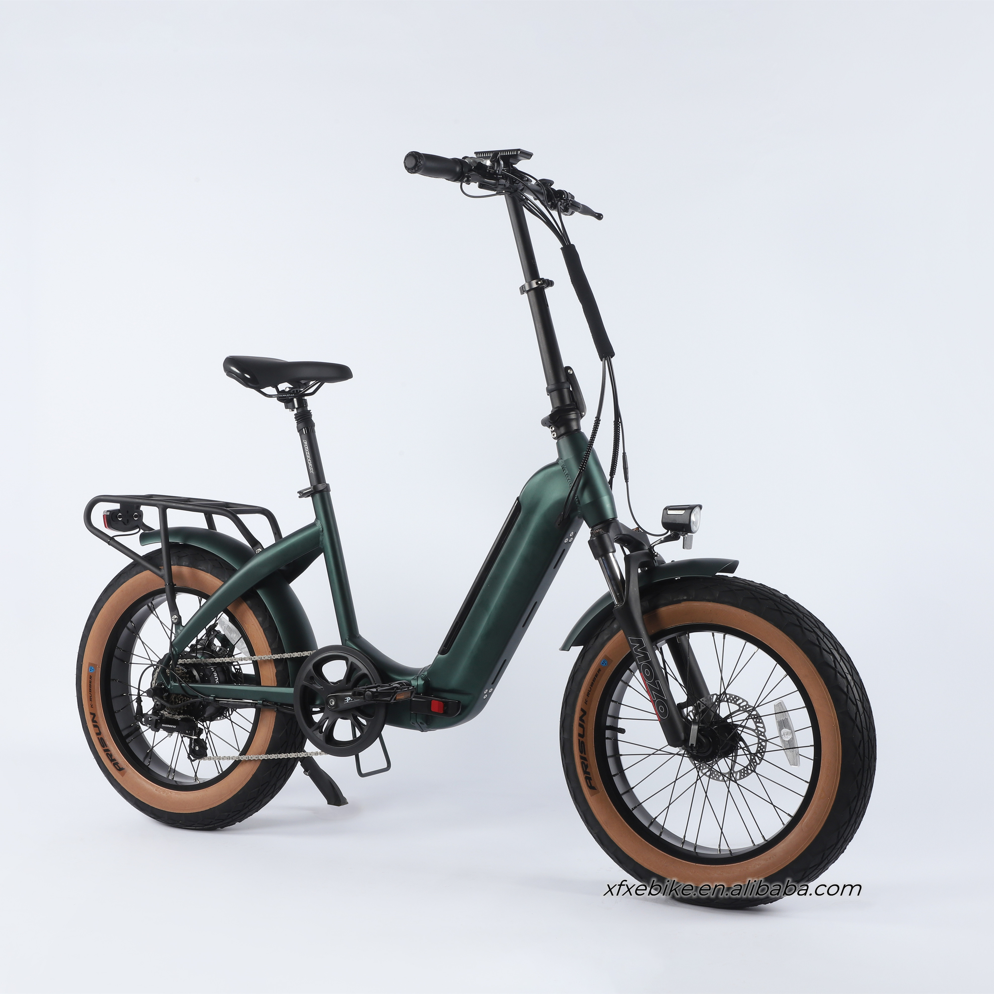 Foldable Hidden Battery E Bike 48V 750W Bafang Motor Ebike 20Inch*4.0 Folding Electric Fat Tire Bike