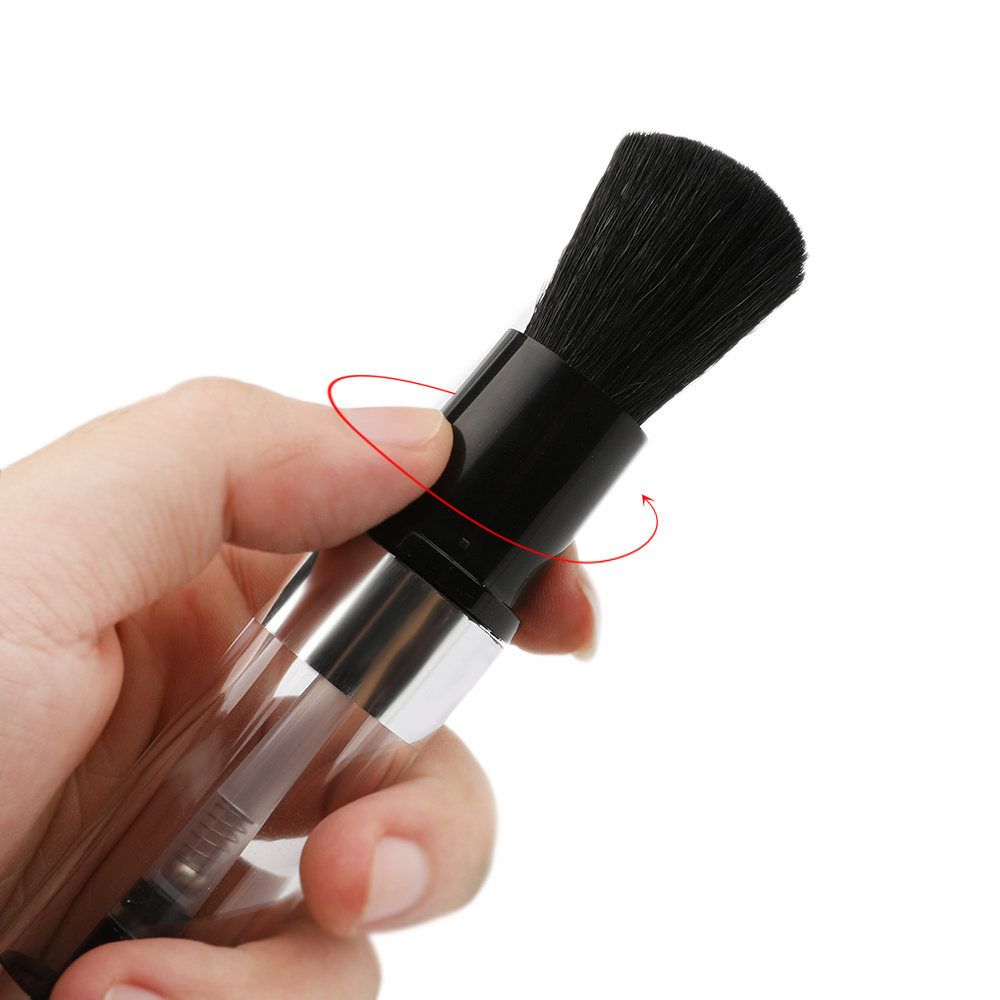 OEM Refillable Spray Pump Dispensing Loose Powder Brush