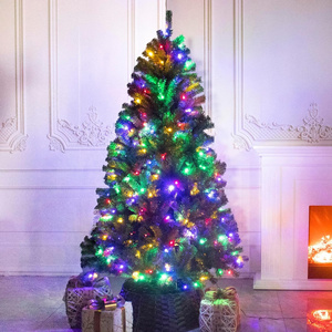 5FT 6Ft 7ft Artificial Christmas Tree with Stand Decorated for Home Holiday Party Christmas Tree Decoration