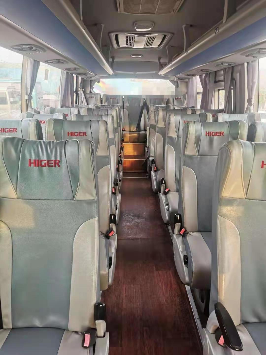 2017 Year HIGER 30 Seats KLQ6755KQE51 Used Bus for export sale with low price