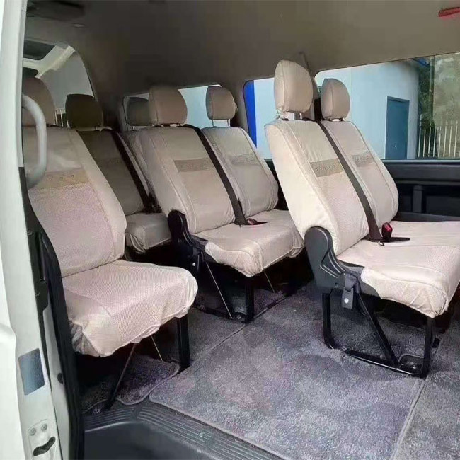 13 Seats Japanese to yota hiace Used Mini Van Bus for Hot Sale