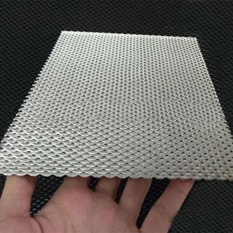 0.5mm thickness One way vision aluminum expanded screen for window screen aluminum limited vision mesh